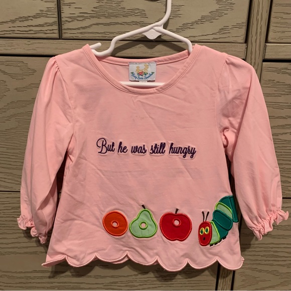 Busy Bees Smocks Shirts & Tops Busy Bees Smocks Very Hungry